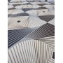 ETEHOMETEX %100 Pamuk Nevresim Takımı ÇİFT KİŞİLİK GEOMETRİK MAVİ 8696474232113
